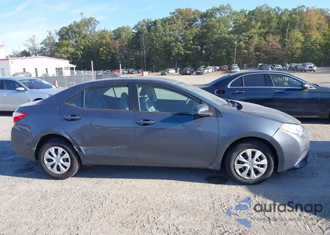 2016 Toyota Corolla L z USA, uszkodzony, nr VIN 2T1BURHE9GC689134